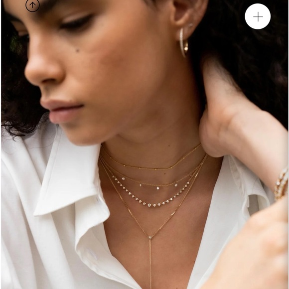 Ring conceirge floating diamond necklace - Picture 4 of 6